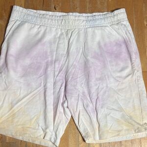 Jack & Jones NWT White Tie-Dye Sweat Shorts